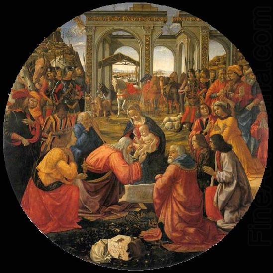 GHIRLANDAIO, Domenico Adoration of the Magi china oil painting image